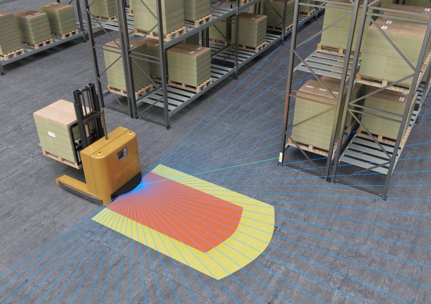 Leuze electronic (ÖV: Schmachtl) zeigte Safety-Kompetenz auf der LogiMAT 2019